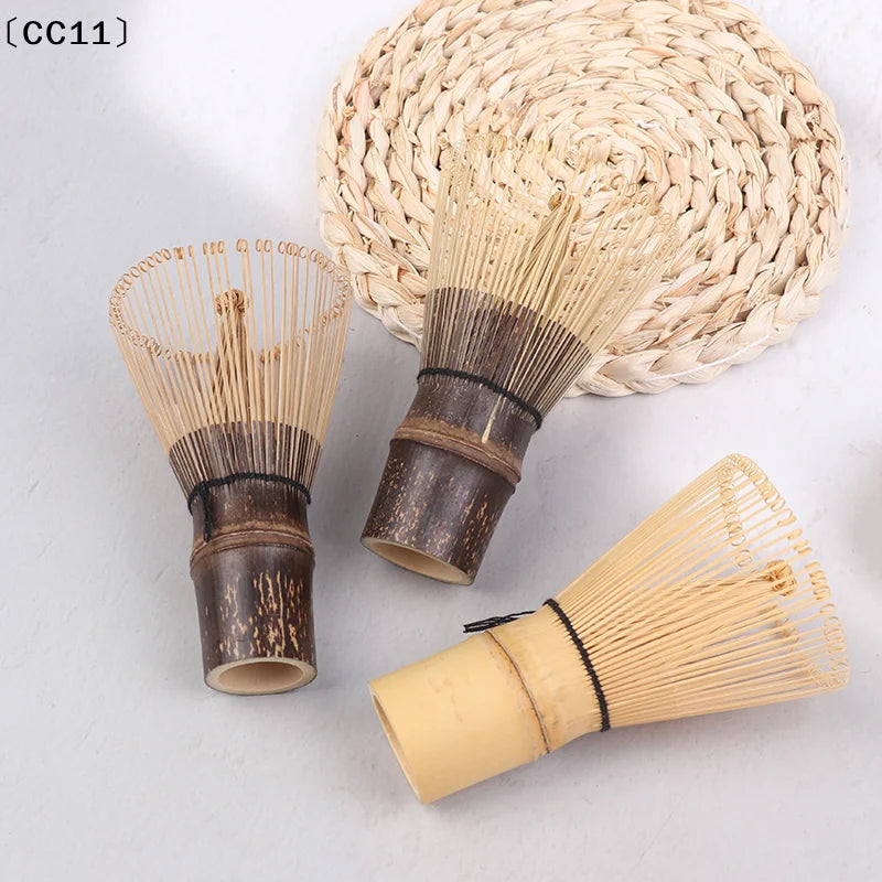 Bamboo Matcha Whisk Tea Brush Handmades Bamboos Multifunctional Qme