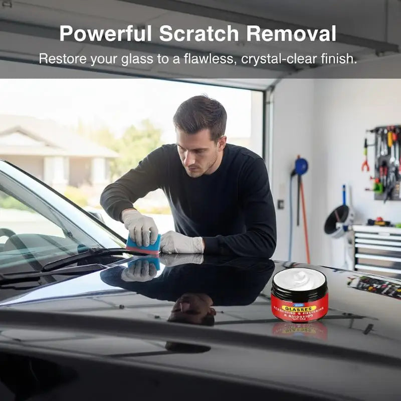 Car Windshield Repair Wax Deep All Types Window Polishing Grinding Qme