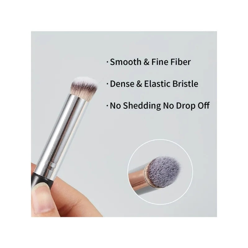 Under Eye Concealer Brush Kabuki Nose Contour Dense Bristles Full Qme