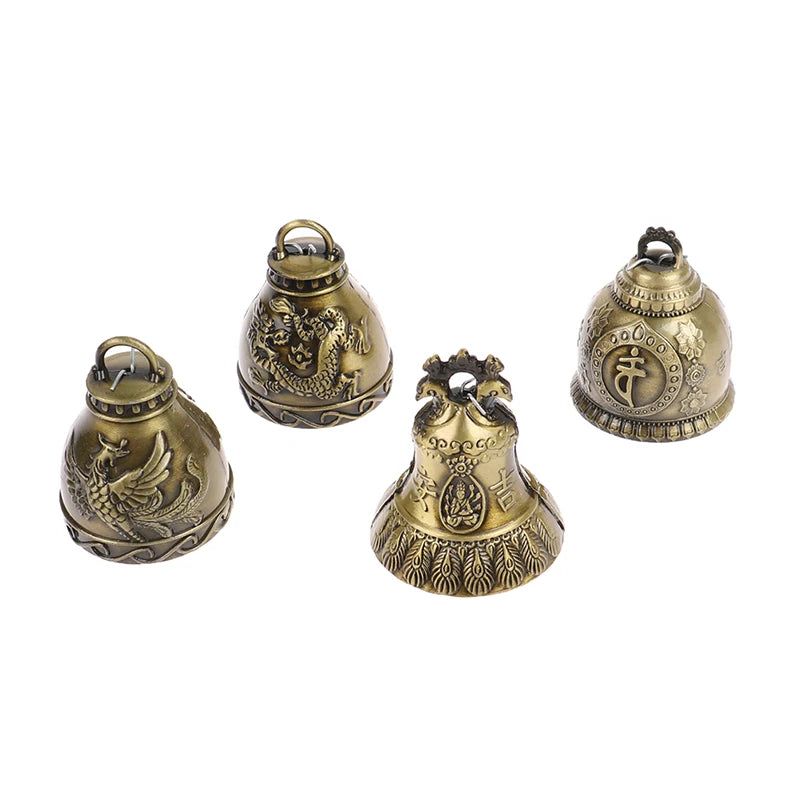 Feng Shui Wind Chime Bell Antique Good Luck Lucky Blessing Qme