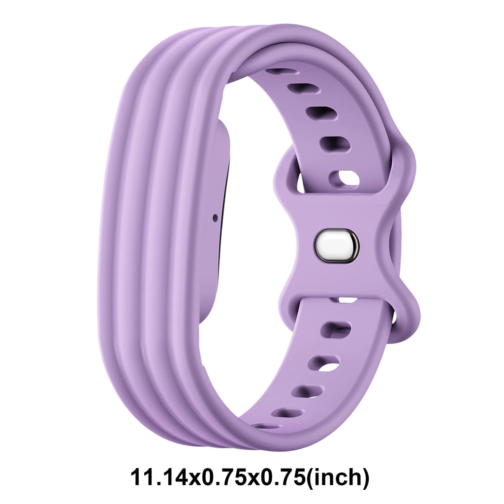 Silicone Sport Band For Google Fitbit Air Outdoor Armor Sports Strap Adjustable Buckle Replacement Straps for Everyday Wear Qme
