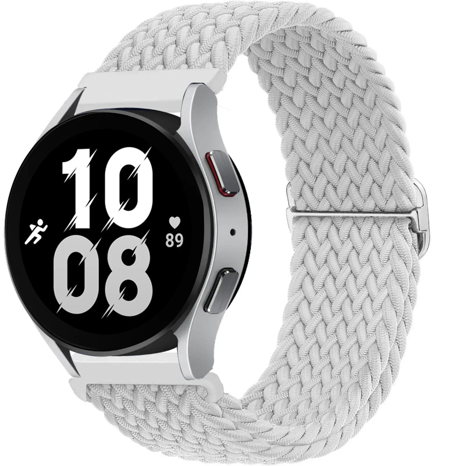 20mm 22mm nylon strap For Huawei watch 4/GT4/2/3 Pro Amazfit GTR 4 Magnetic breathable watchbands For Samsung Galaxy watch 6 5 4 Qme 0181White For other 22mm