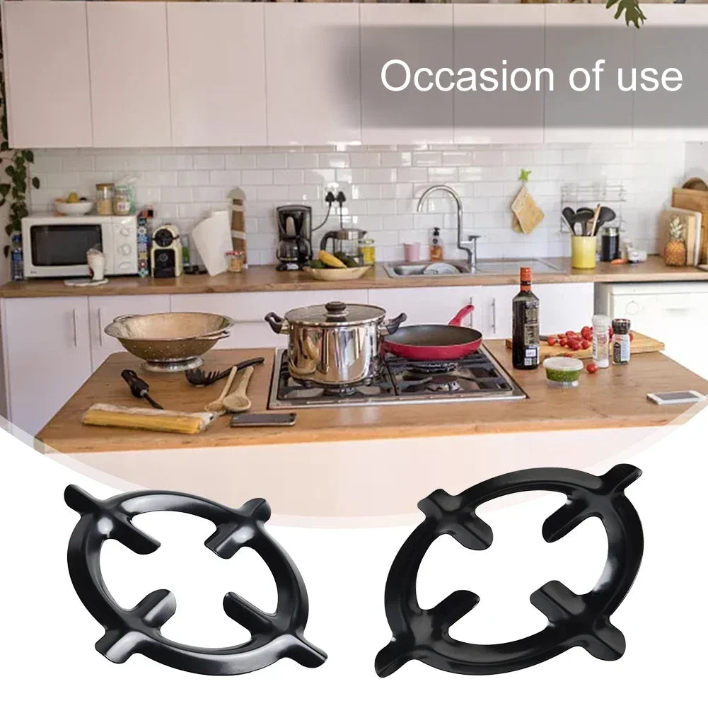 Mocha Coffee Pot Rings Coffee Pot Heating Rack Gas Cooker Stands Stove Protect Cover Gas Stover Protectors Kitchen Accessories Qme