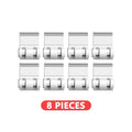 4 Invisible Leg Shortening Clip Non-slip Pants Edge Quick Fix Hem Qme 8PCS