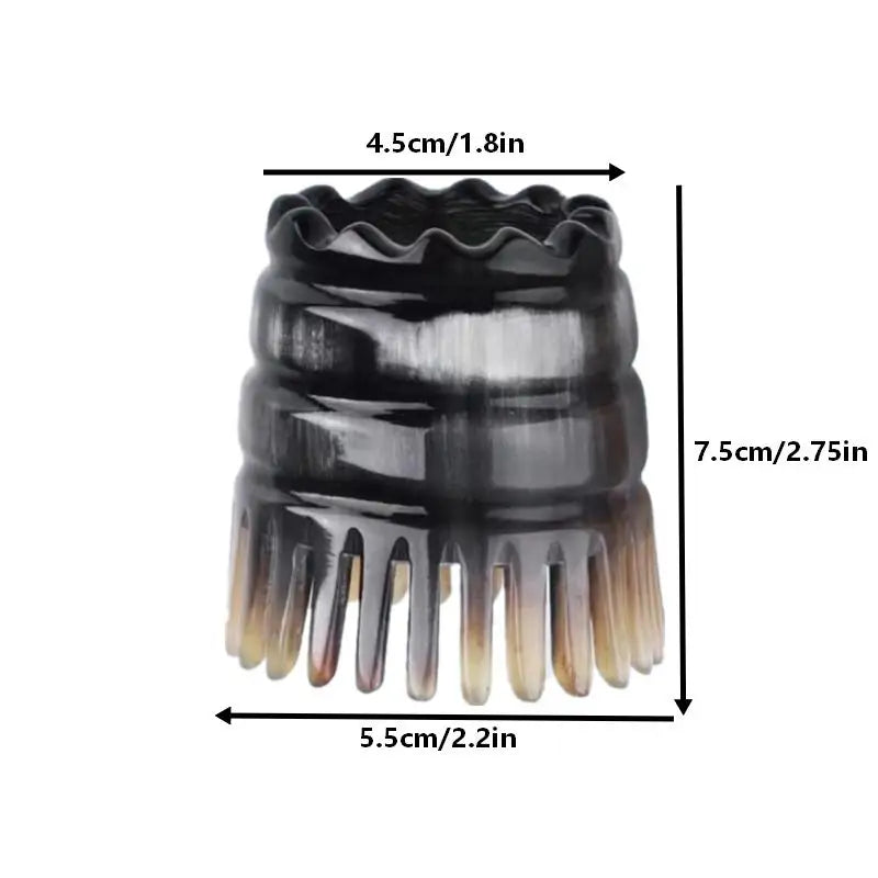 Wide Tooth Comb Scalp Cleansing Relaxing Head Massage Qme