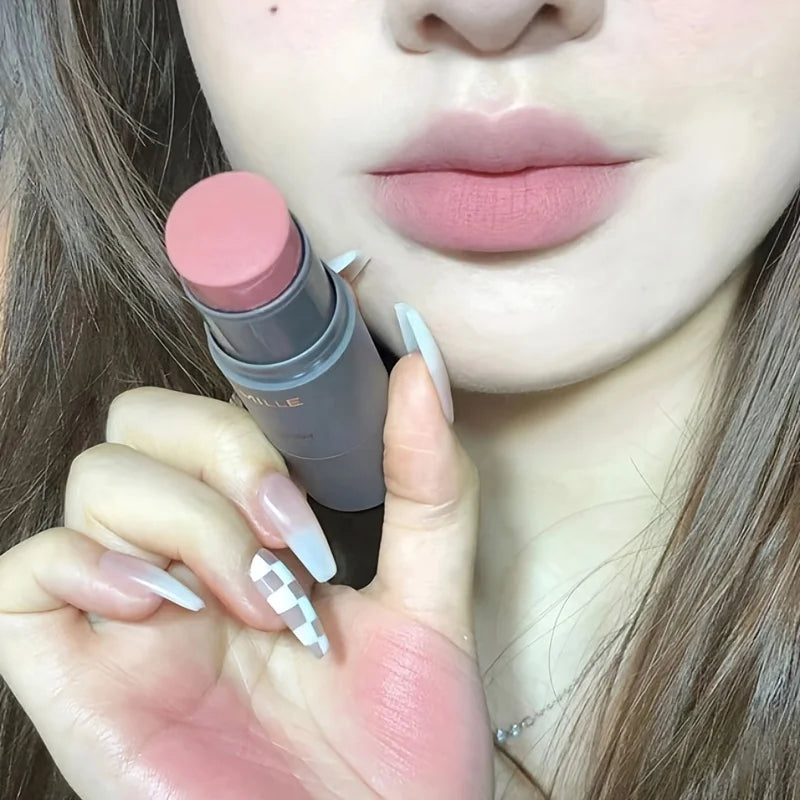 Double-ended Blush Stick Waterproof Brightening Face Contouring Qme