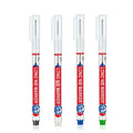 4Pcs/Set 20mm Deep Hole Long Nib Head Markers For Metal Perforating Pen Waterproof Bathroom Woodworking Decoration Multi-Purpose Qme 4Pcs mix color C