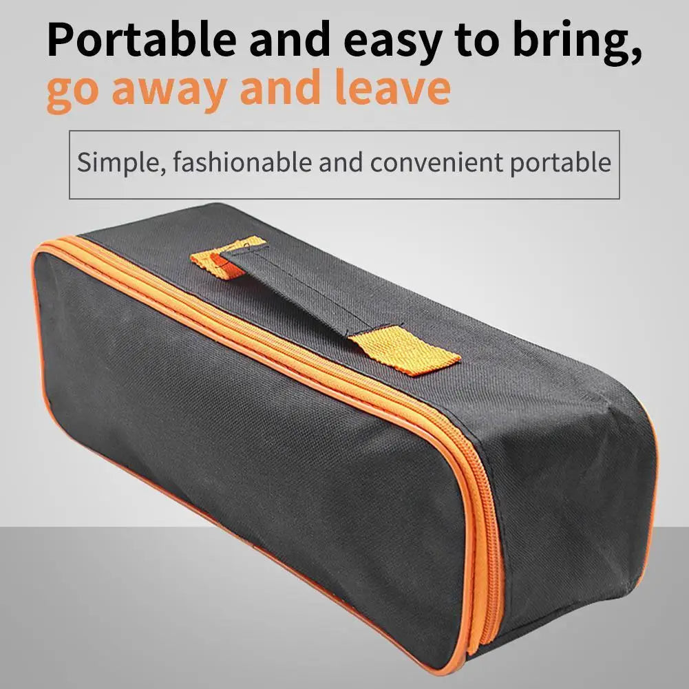 3 Sizes Tool Pouch With Zipper,Tool Bag For Screw Plier Wrench Screwdriver Mechanic Car Vacuum Hand Power Tool Storage Organizer Qme
