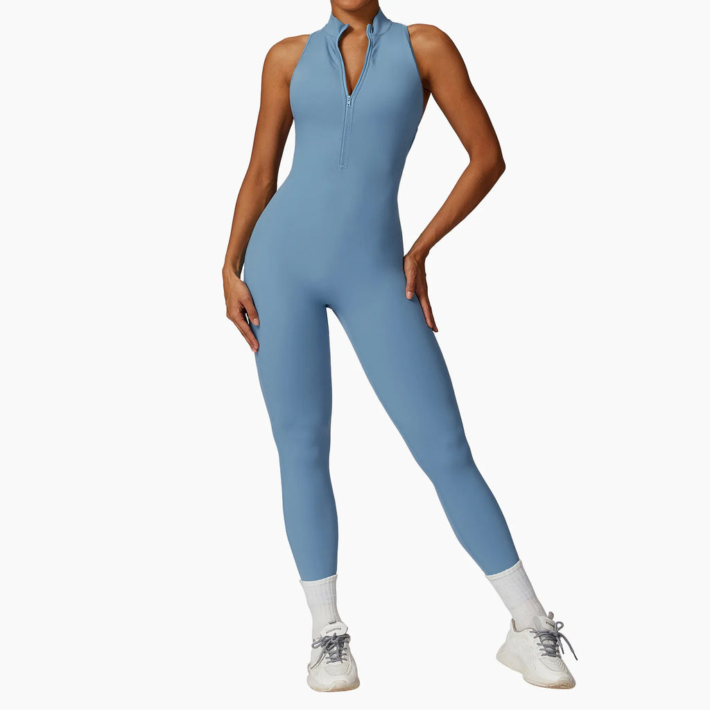 B Women Bodysuits Tummy Control Butt Lifting Sports Shapewea Fit Sports Bodysuit Yoga Suit Women's Gym PushUp Workout Clothes Qme