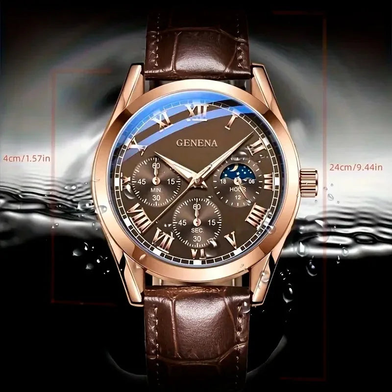 2026 Men's fully automatic non mechanical quartz bowl watch, night light fashion watch, youth casual men's style Qme