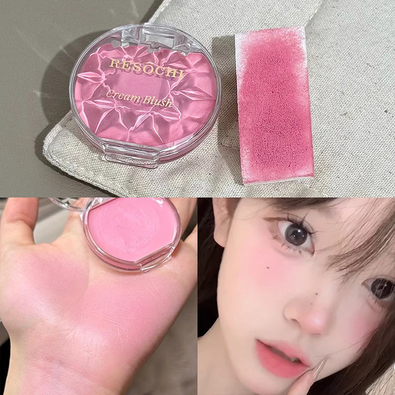 Light Blush Cream Moisturizing Matte Vitality Whitening Brightening Qme