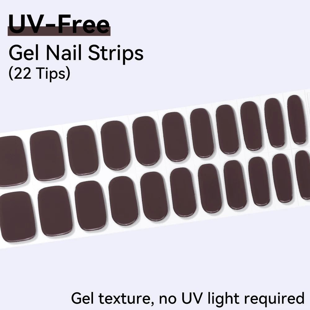 22Tips Full Cover Nail Stickers Valentine's Day Love Polish Sticker Qme BSA-0200