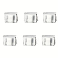 2/4/6/pcs Invisible Leg Shortening Clip, Non-Slip Pants Edge Clip, Used for Anti-Drag Pants Hem Fixing Device, Seam-Free Hidden Qme 6pcs