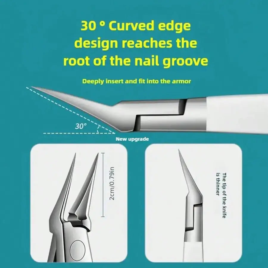 Professional German Eagle Beak Nail Clippers Precision Cutters Thick Qme