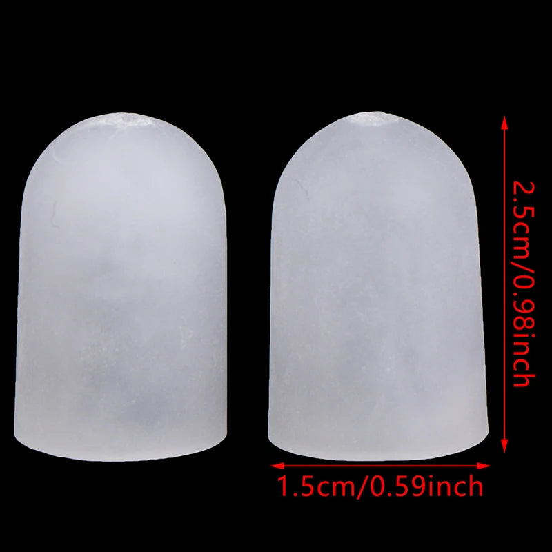 Silicone Gel Tube Bandage Finger Toe Protectors Foot Feet Soothing Qme