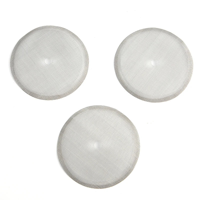 3Pcs Reusable Stainless Steel French Press Coffee Maker Detachable Mesh Filter Qme