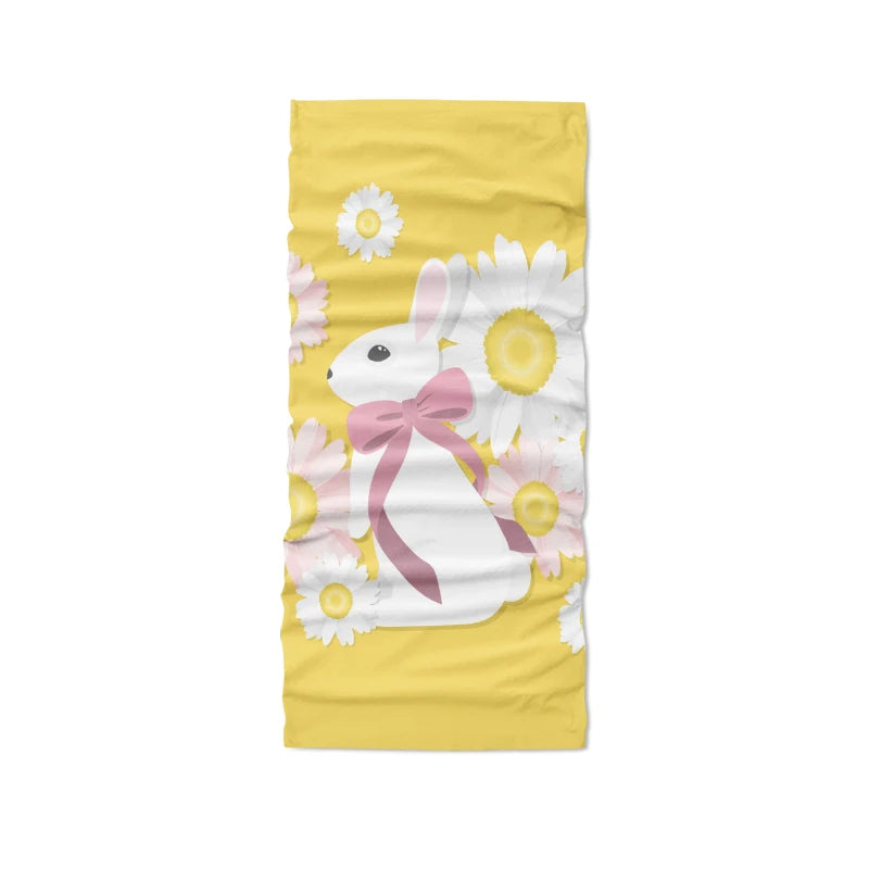 Fashion Daisy Series Headscarf Ladies Outdoor Sweat-wiping Dust-proof Qme style19 One Size >8Y
