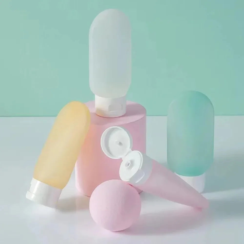 Refillable Bottle Soft Lotion Container Squeeze Tube Empty Portable Qme