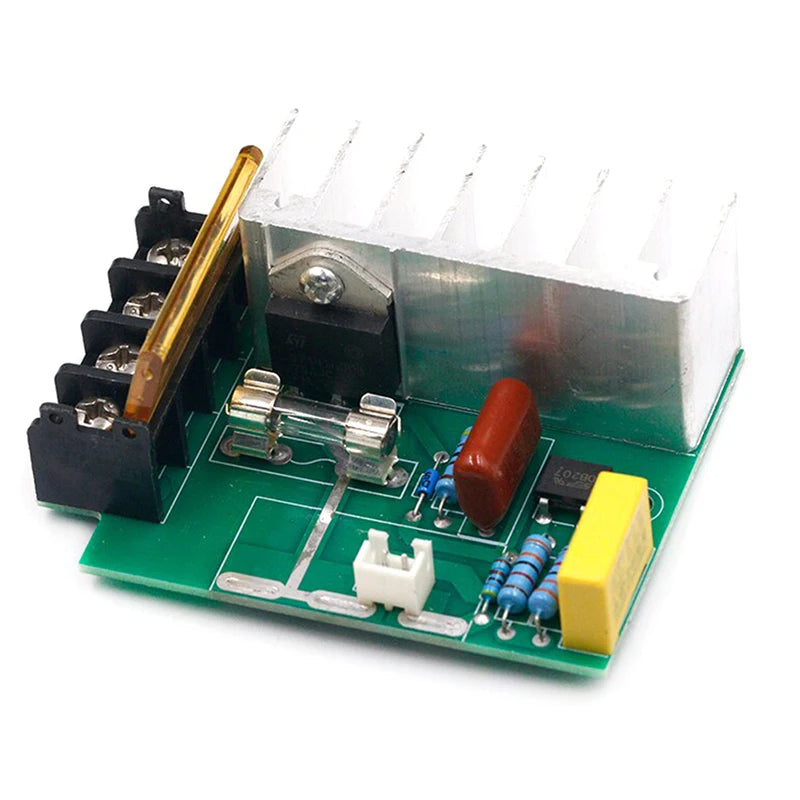 4000W 0-220V AC SCR Electric Voltage Regulator Motor Speed Controller Dimmers. Qme