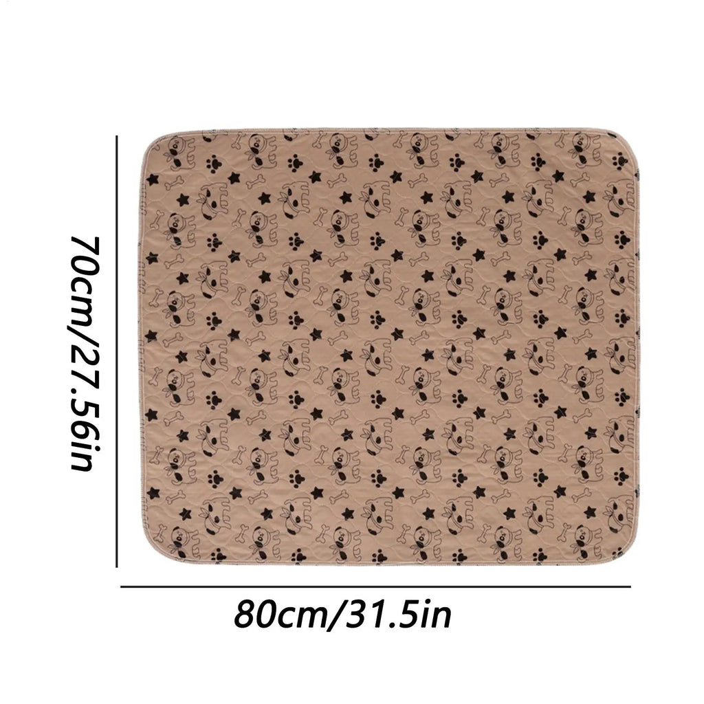 Pet Pee Pads Washable Reusable Non Slip Puppy Training Care Daily Qme