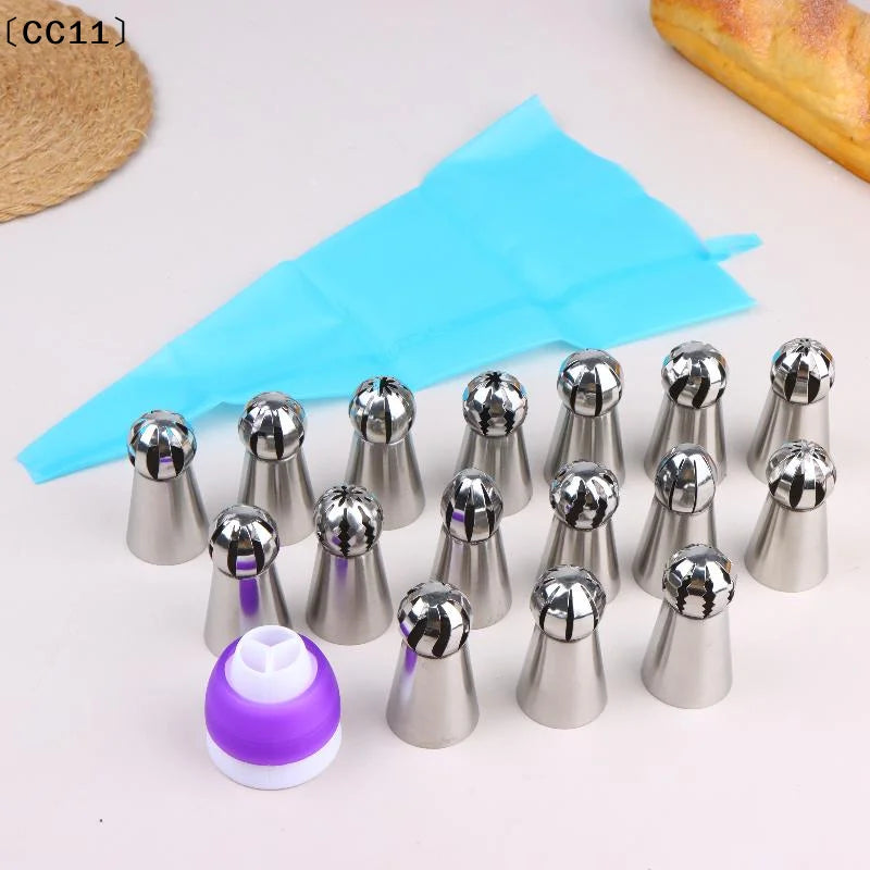 3 6 Cake Decorating Piping Tips Kitchen Nozzle Tools Homemade Qme