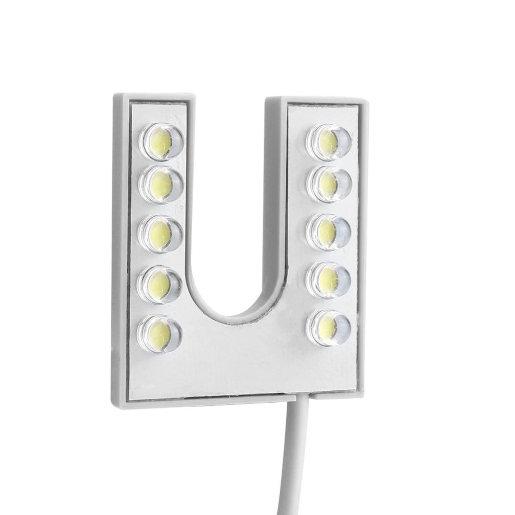 Sewing Machine LED Lamp LED Light Flexible Gooseneck Lamp with Magnetic Base for Sewing Machine Working Gooseneck Lamp Qme