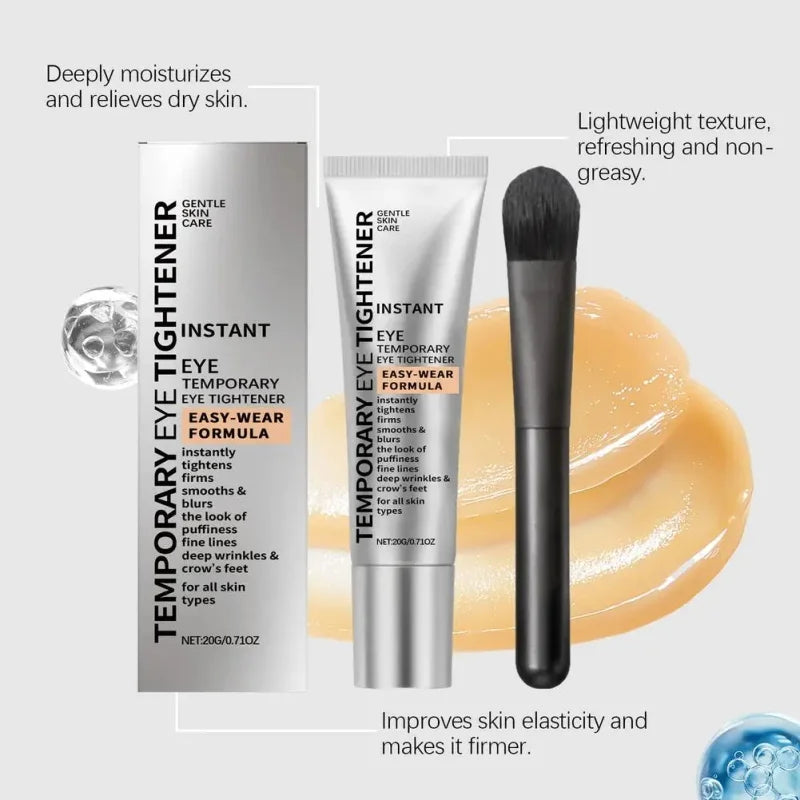 Instant Firm Eye Cream Instant Under Eye Tightening & Depuffing Cream, Helps Smooth Fine Lines & Reduce Puffiness Dark Circles Qme