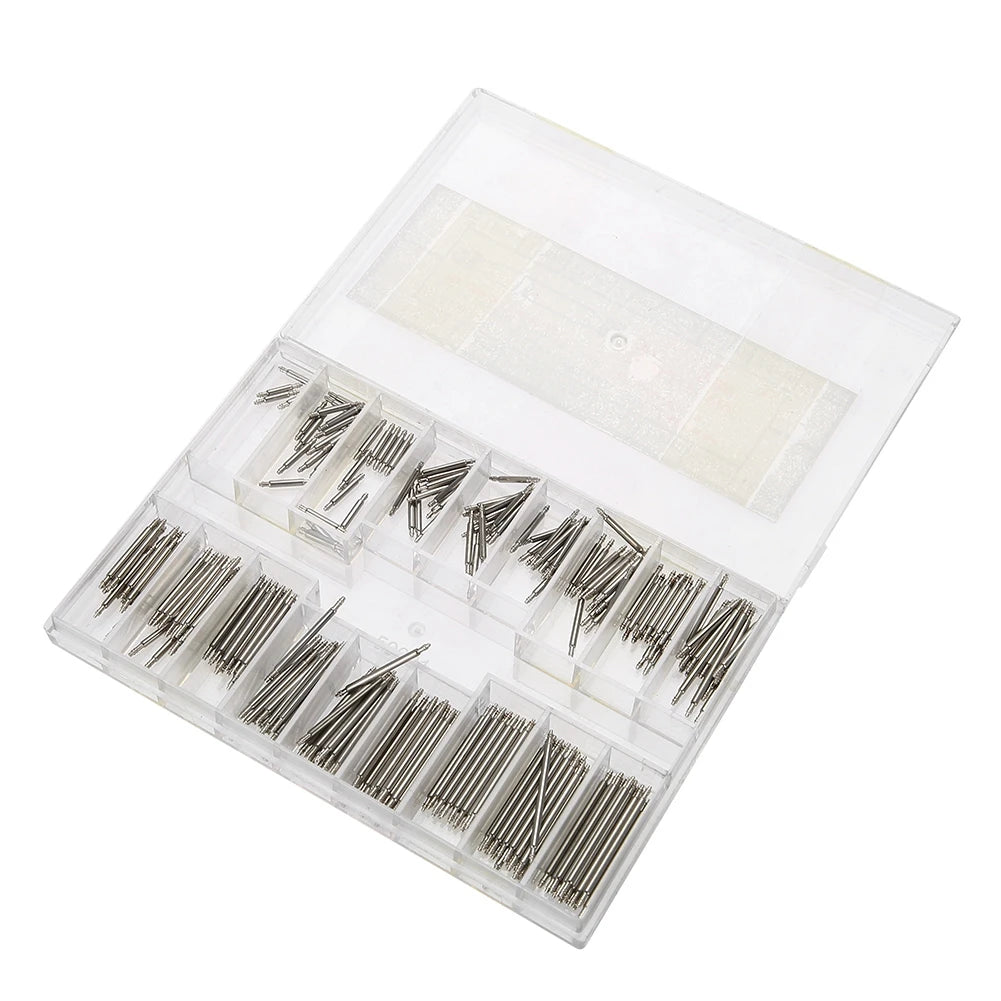 Watchband Ear Watchband Spring Bar Stainless Steel Watchband Spring Bar 8-25mm Watch Strap Ear Sets Watchband Steel Bar Qme
