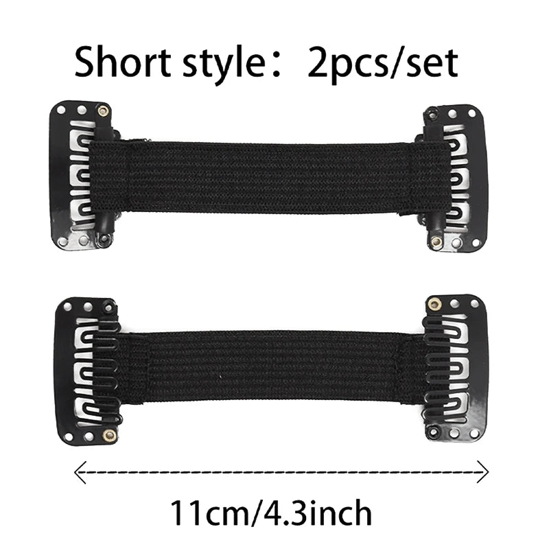 Width Belt Instant Face Lift Band Adjustable Elastic Hair Clip Qme