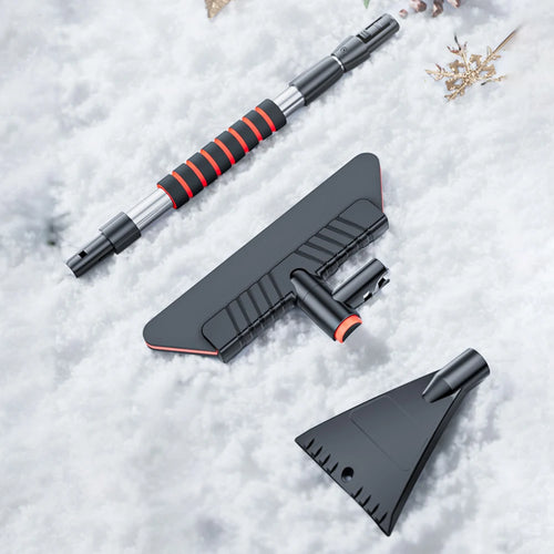2 In 1 Car Snow Shovel Multifunctional Windshield Snow Remover Front Windshield Ice Scraping Defrost Broom Auto Cleaner Tool Qme