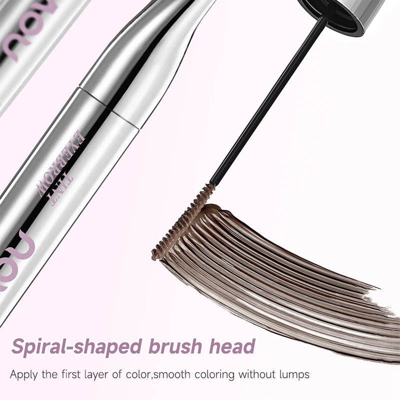 Long-Lasting Eyebrow Tinting Cream, Quick-Drying, Stain-Resistant, Non-Caking, Natural 3d Eyebrows Qme