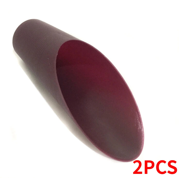 2pcs Plastic Bucket Shovel Potted Cultivation Cylinder Mini Fleshy Plant Soil Spade Shovel Gardening Qme 2PCS-Coffee