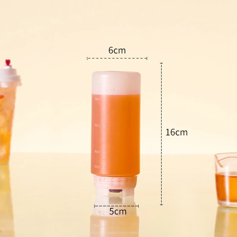 Dispenser Condiment Squeeze Bottle Inverted Plastic Bottles Qme S