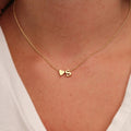 Fashion Dainty Initial Femme Letter Choker Necklace Girl Cool Pendant Jewelry Gift Wholesale Girls Gift Qme P GOLD