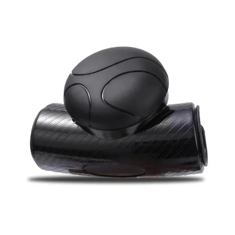 360° Assistive Steering Wheel Rotator - Featuring a force-saving one-handed operation design, equipped with a grip ball, Qme Black