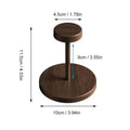 Disposable Cup Dispenser Walnut-colored Storage Rack Paper Holder Qme A