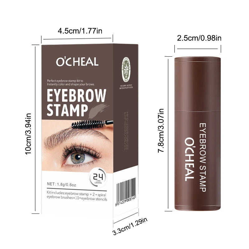 Waterproof Eyebrow Powder Long-lasting Fixing Easy Apply Suitable Qme