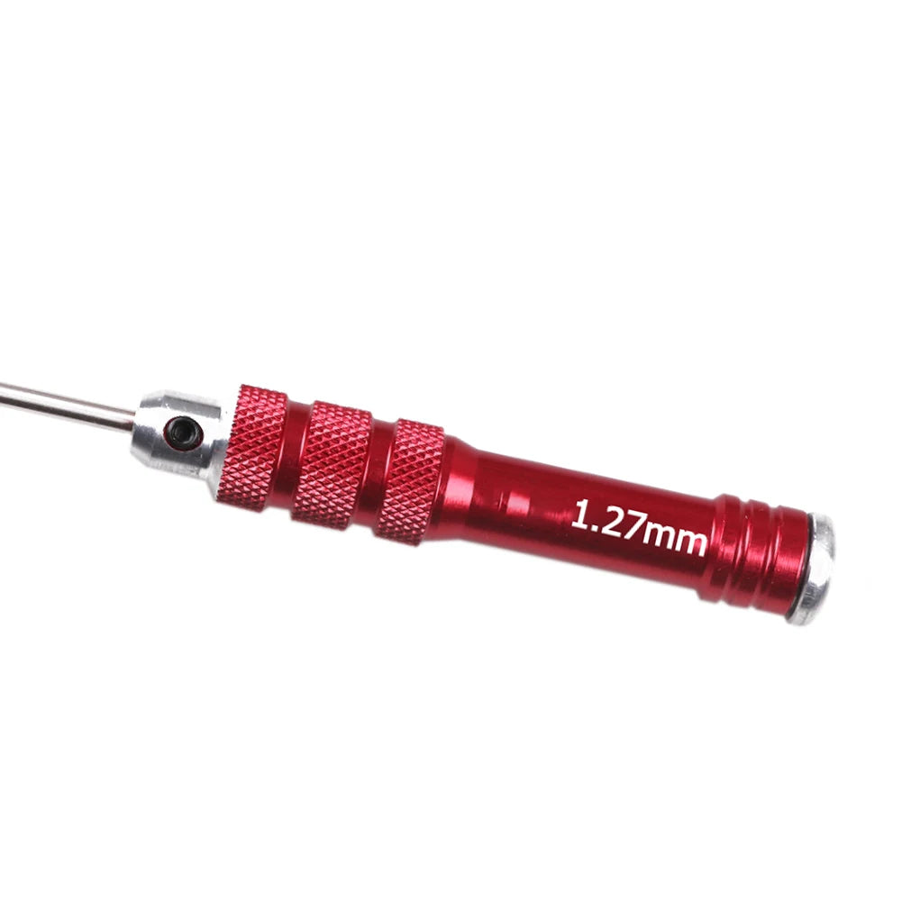 HSS Red Handle Hex Screwdriver Tool Set for RC Helicopter Repair Tools Qme