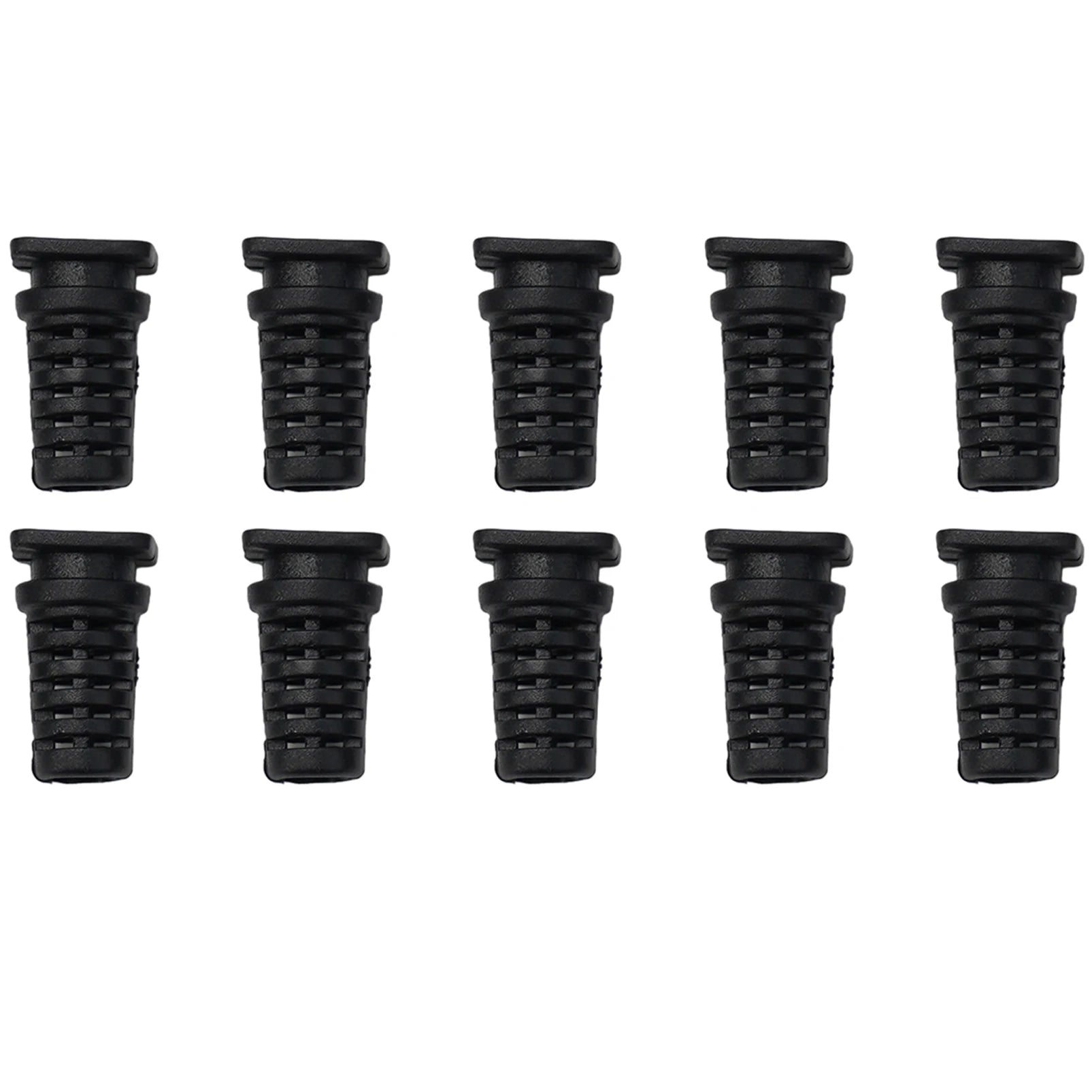 10pcs Cable Gland Connector Rubber Strain Relief Cord Power Tools 3.5/4/5mm Cable Sleeves Torsion Proof Glands Qme 5mm black