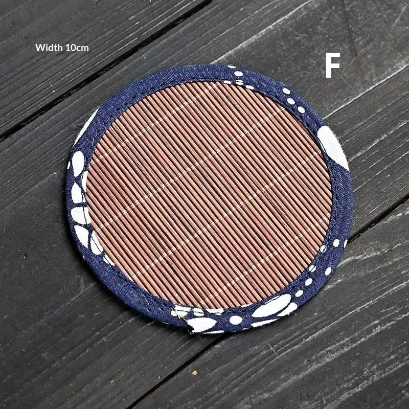 Handmade Bamboo Tea Mat Craftsmanship Kung Fu Accessories Making Qme F
