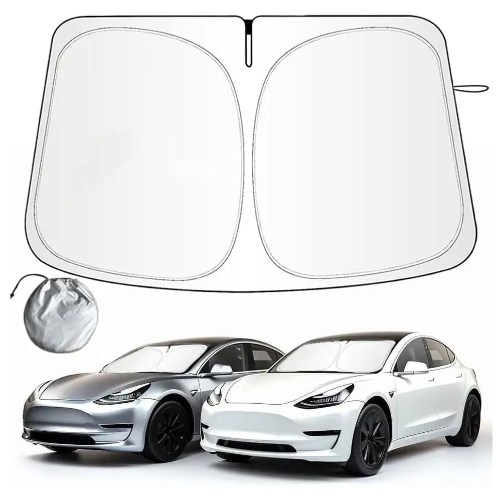 Car Windshield Sunshade Tesla Model 3Ys Sunroof Thickened Front Qme A