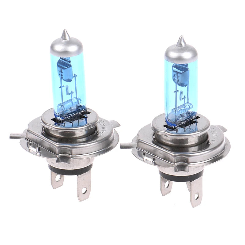 Scooter Moped Motorcycle Headlight Bulb H4 P43T 12V 35 35W White Light Qme