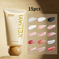 15 Colors Steel Level UV Hard Builder Gel, 30ml Fast Nail Extension Gel, High Viscosity Non-Brittle Long Lasting Soak Off Gel Qme 15 colors