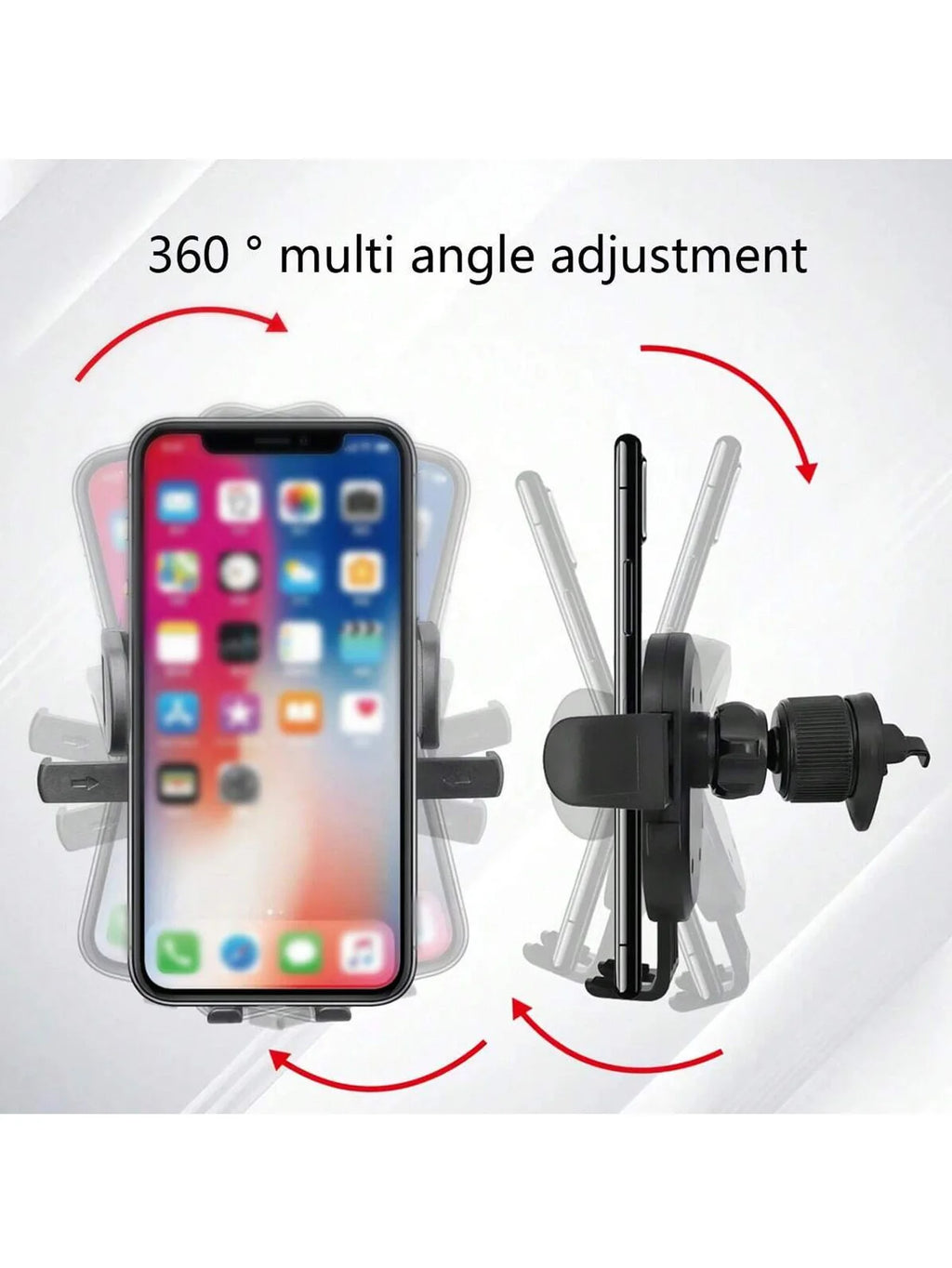 1 Hook-type Car Phone Holder Air Vent Multifunctional Universal Qme