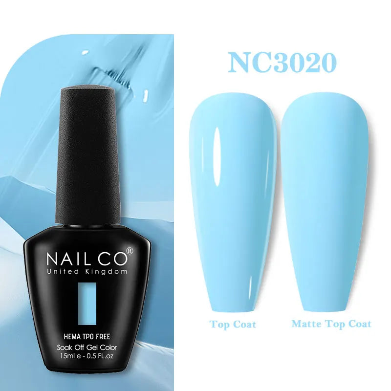 NAILCO Fresh Gel Nail Polish Nails Semi-permanent Varnish Hybrid