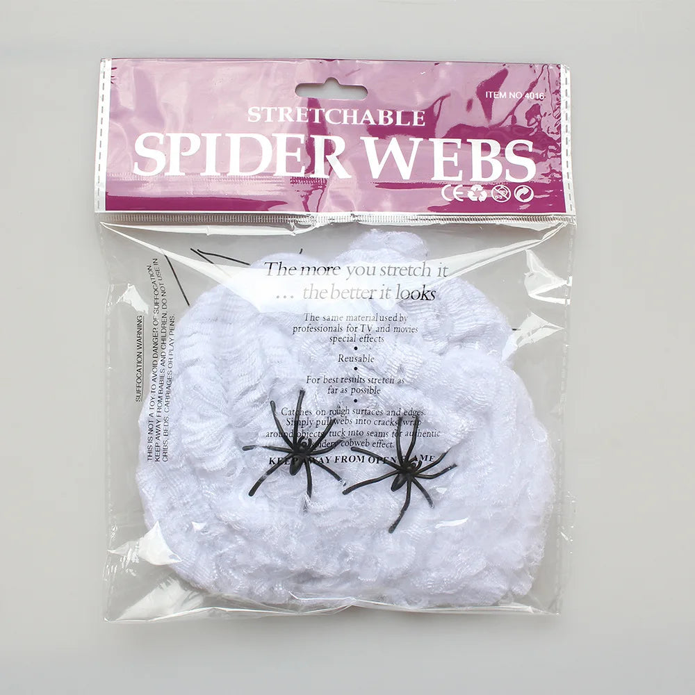 30-200cm Halloween Big Plush Spider Halloween Decoration Horror Giant Black Spider Outdoor Halloween Props Simulated Spider toys Qme 20g Spider cotton