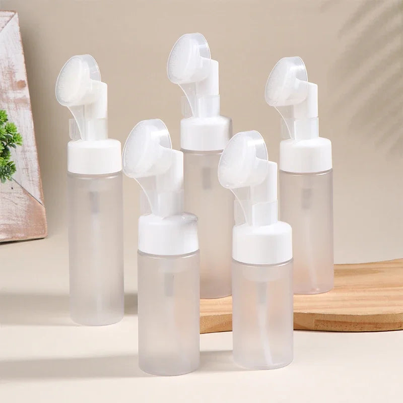 100 120 150 200 Empty Facial Cleanser Mousse Foam Gel Head Wash Brush Qme