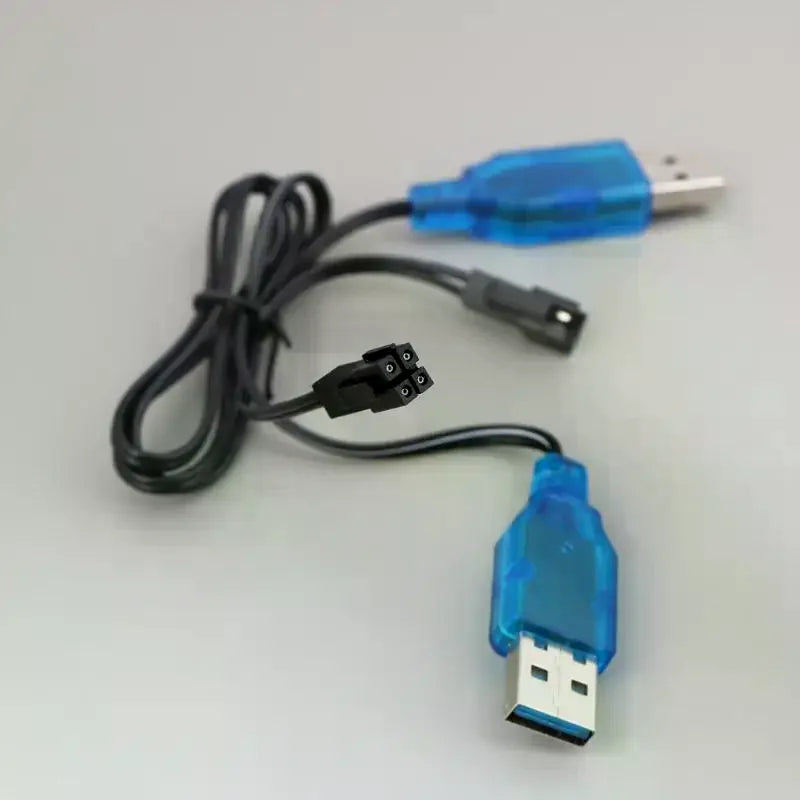 USB Charger Cable 3 7V 400mA Lithium Battery SM-2P Forward Plug Qme Default Title