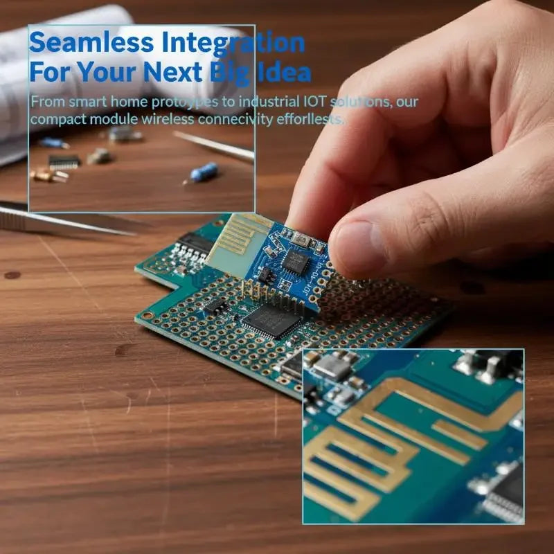 JDY-40 Performance Wireless Serial Transmission Module Fast Data Qme