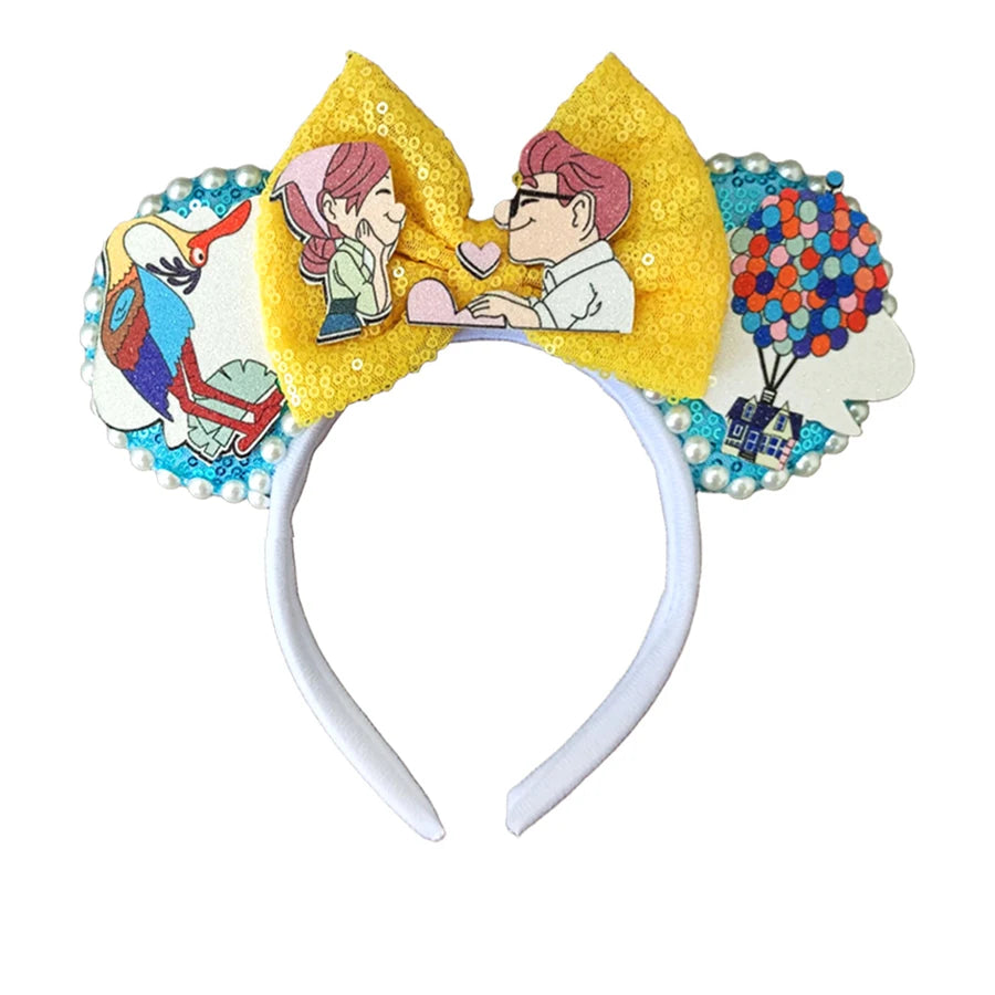 Newest Finding Nemo Inspired Mickey Ears Headband Party Cosplay Decoration Costume Party Gift For Girls/Adults Festival Headwear Qme Headband 6